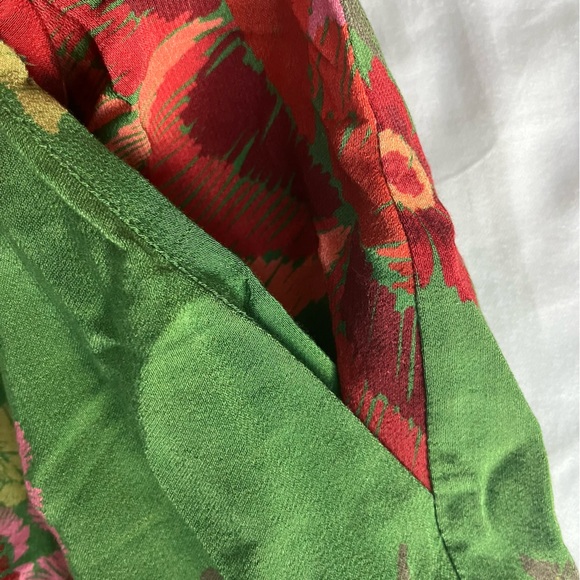 NWOT Farm Rio Floral V Neck Bobikat Jumpsuit S - Picture 10 of 16